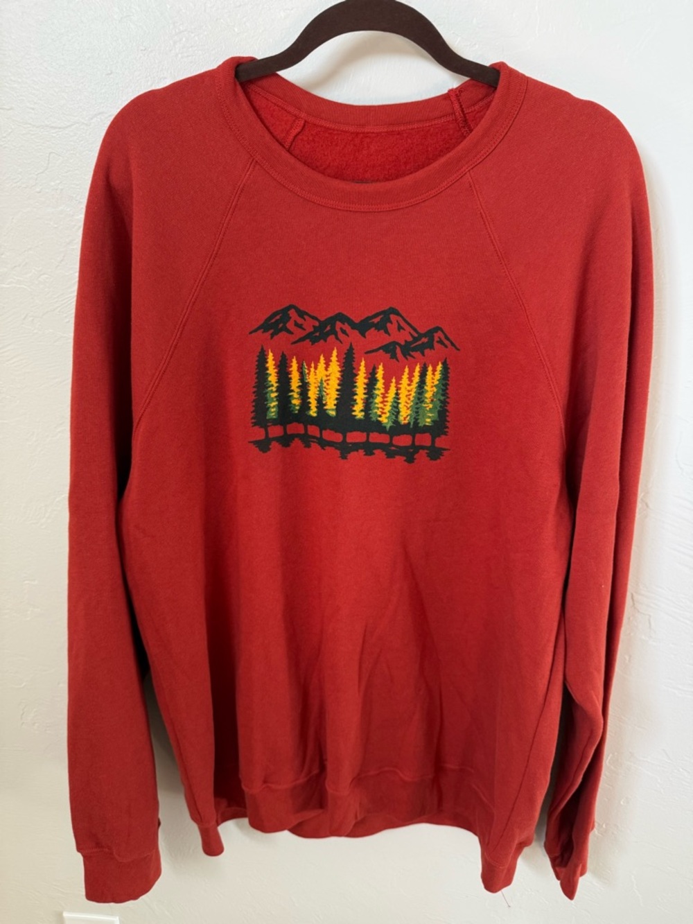 Montana Scene Crewneck Sweatshirt